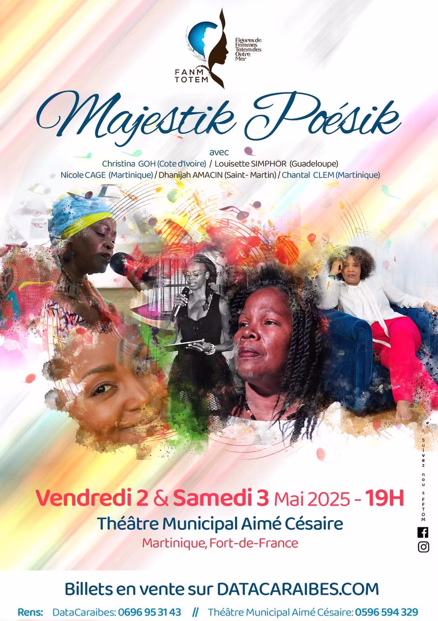Majestik Poésik : Christina Goh en majesté poétique à Fort-de-France